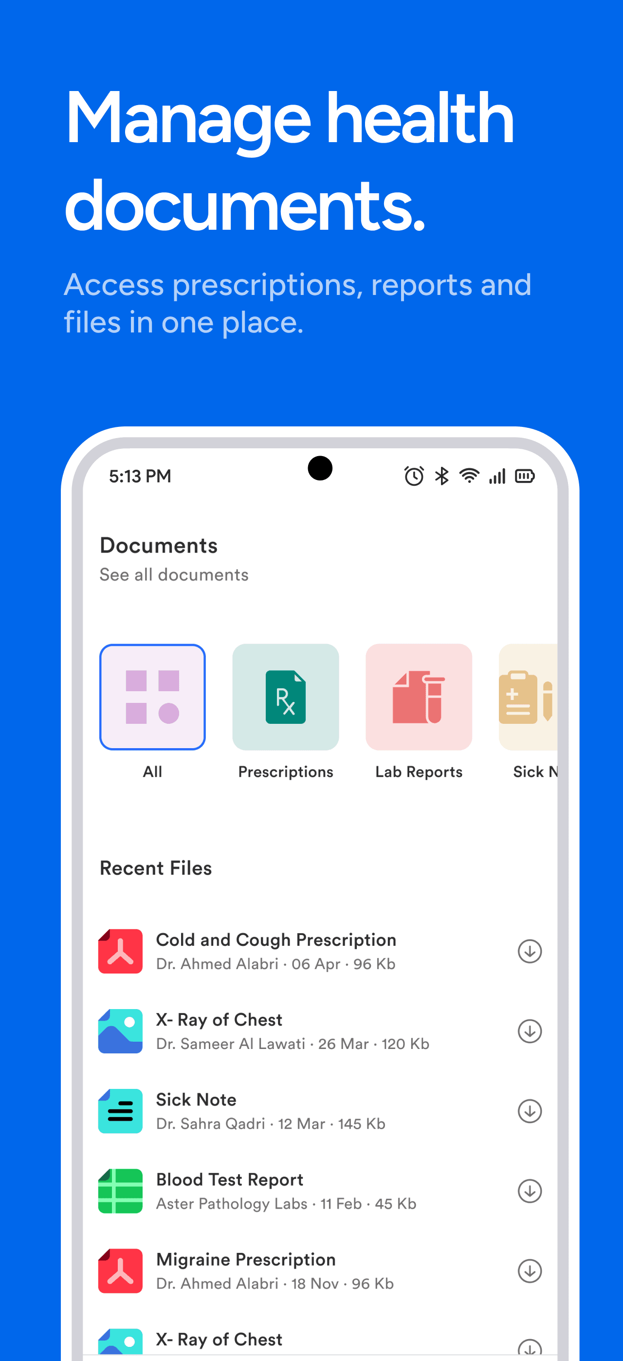 Doctor consultation interface